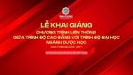 Lễ khai giảng chương trình liên thông giữa trình độ cao đẳng với trình độ đại học, ngành Dược học năm 2025 đợt 1