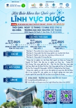 VIỆN DƯỢC HỌC  ĐỒNG TỔ CHỨC HỘI THẢO QUỐC GIA VỀ LĨNH VỰC DƯỢC