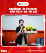 BDU Khai Giảng Lớp Liên Thông Ngành Dược Học Mới