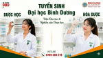 Tuyển sinh Dược học & Hóa dược - Đại Học Bình Dương