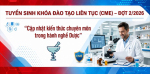 THÔNG BÁO TUYỂN SINH KHÓA ĐÀO TẠO LIÊN TỤC (CME) - ĐỢT 2/2026
