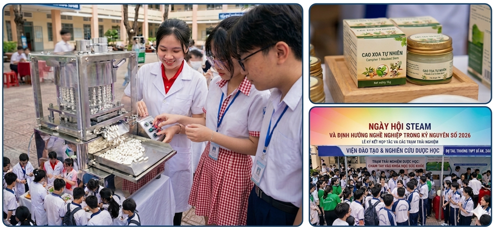 IPER - CHẠM TAY VÀO KHOA HỌC SỨC KHỎE TẠI NGÀY HỘI STEAM 2026